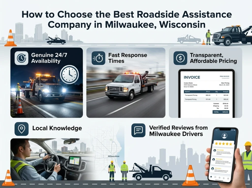 How to Choose the Best Roadside Assistance Company in Milwaukee