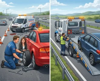 The Difference Between Roadside Assistance and Towing