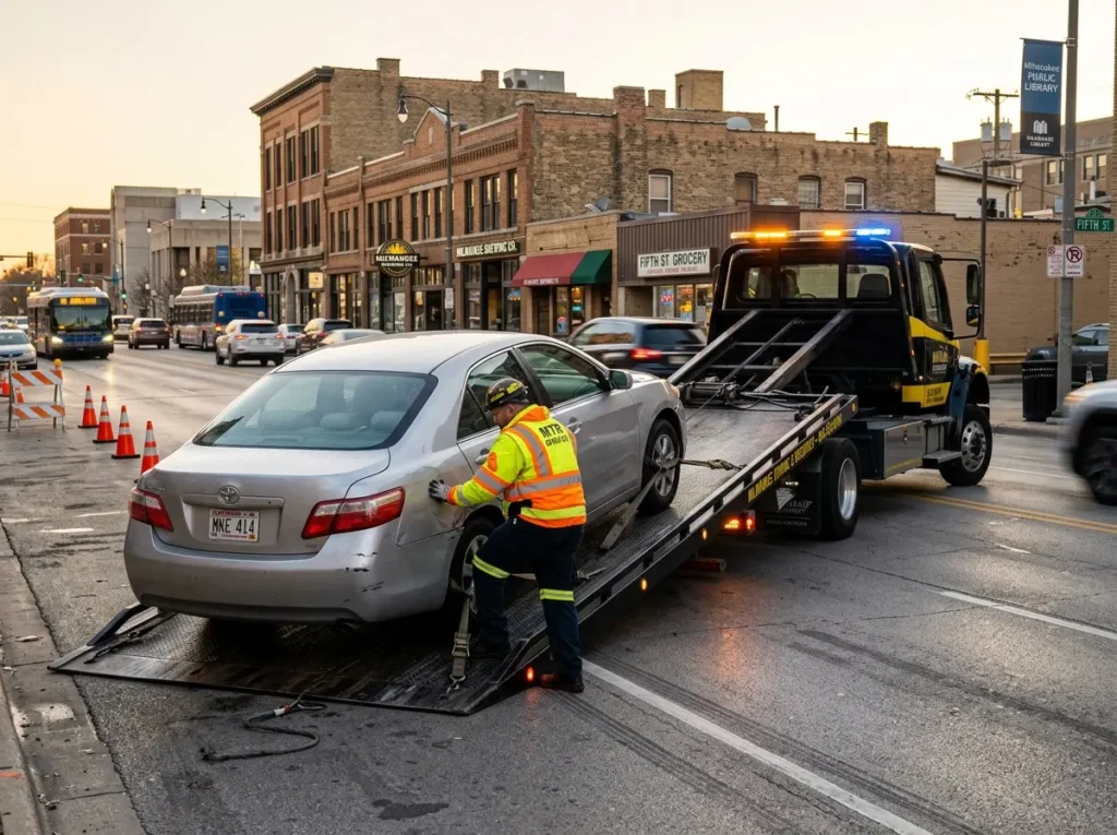 Understanding Accident Towing Services in Milwaukee