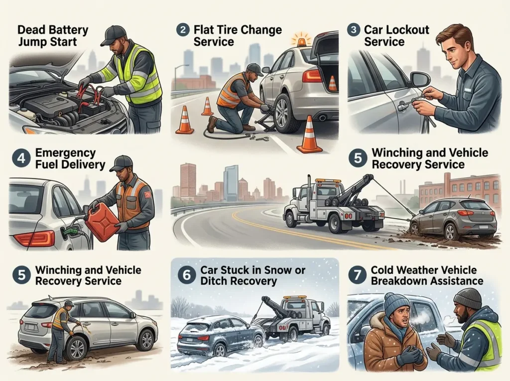 What Is Emergency Roadside Assistance and What Does It Cover