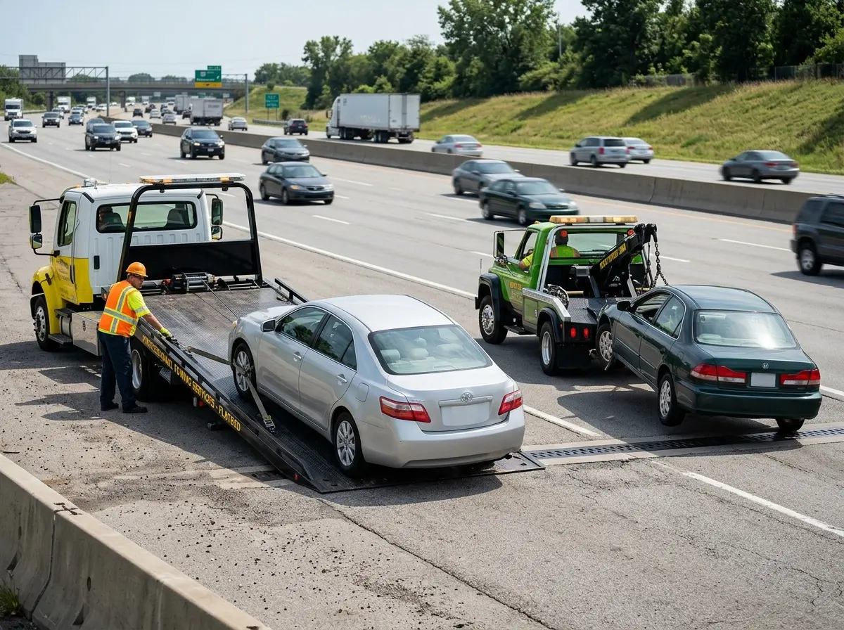 Flatbed vs. Hook-and-Chain Towing