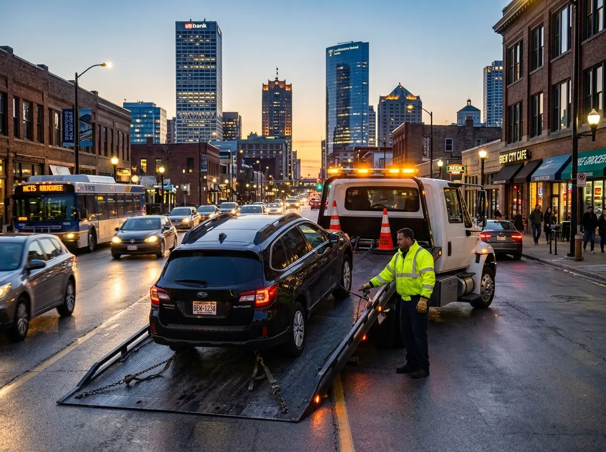 How Much Does a Tow Truck Cost in Milwaukee