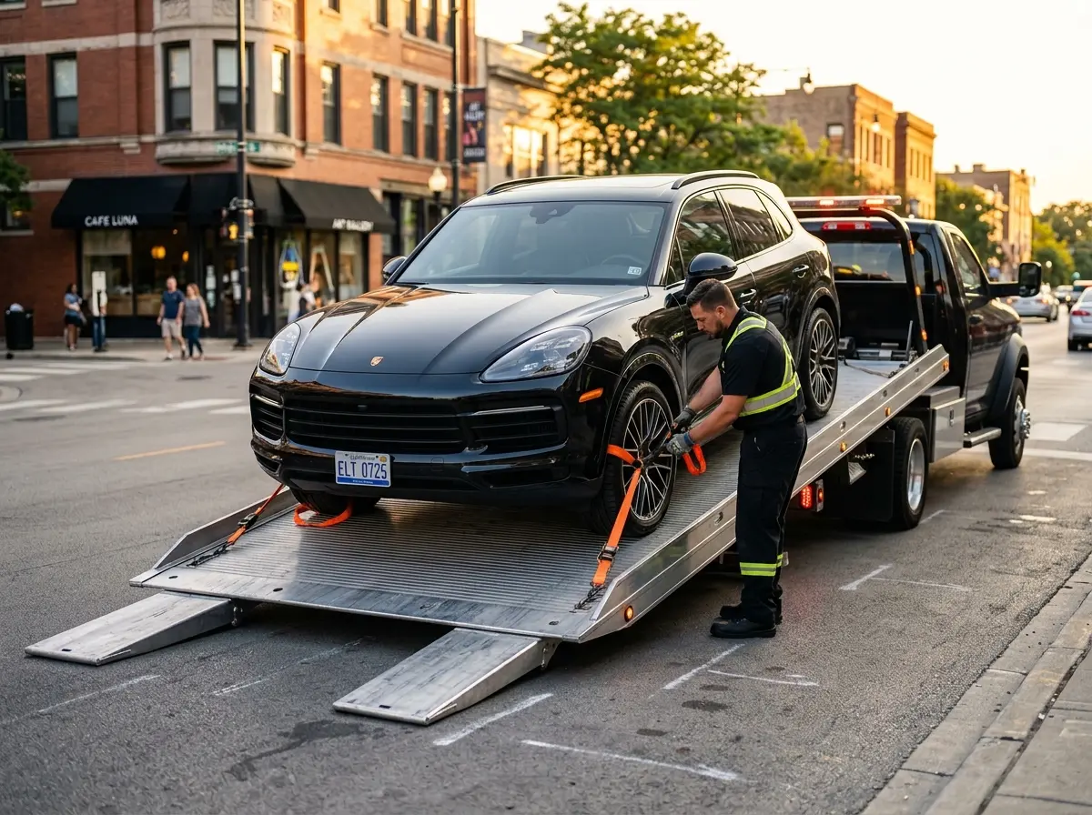 How Tow Trucks Safely Transport AWD and Luxury Vehicles