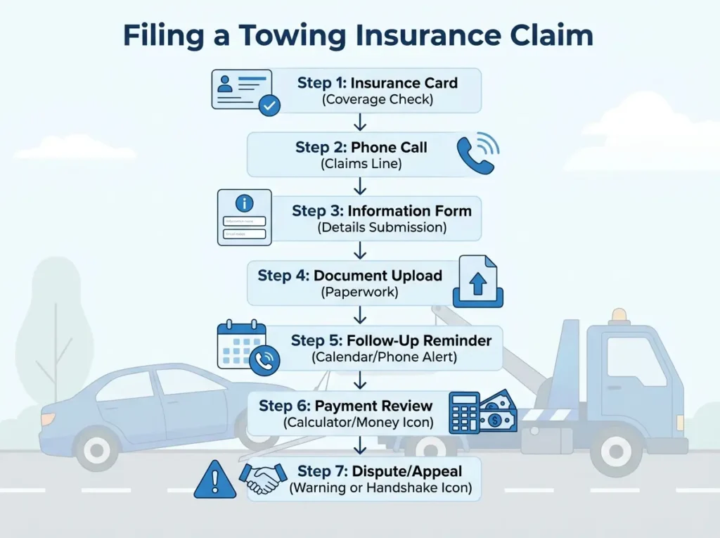 How to File a Towing Insurance Claim