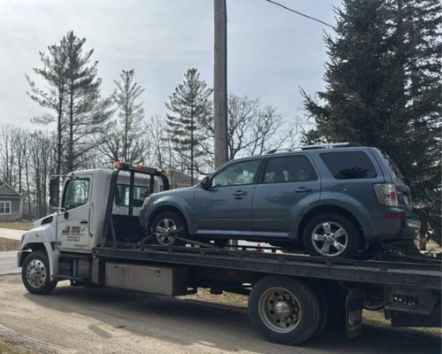 Mg flatbed towing