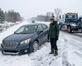 Stuck in Snow in Wisconsin How to Handle It Safely