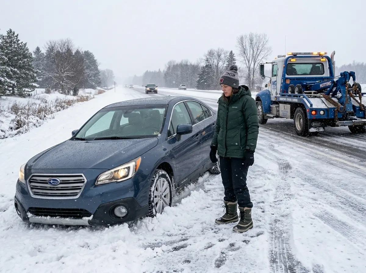 Stuck in Snow in Wisconsin How to Handle It Safely