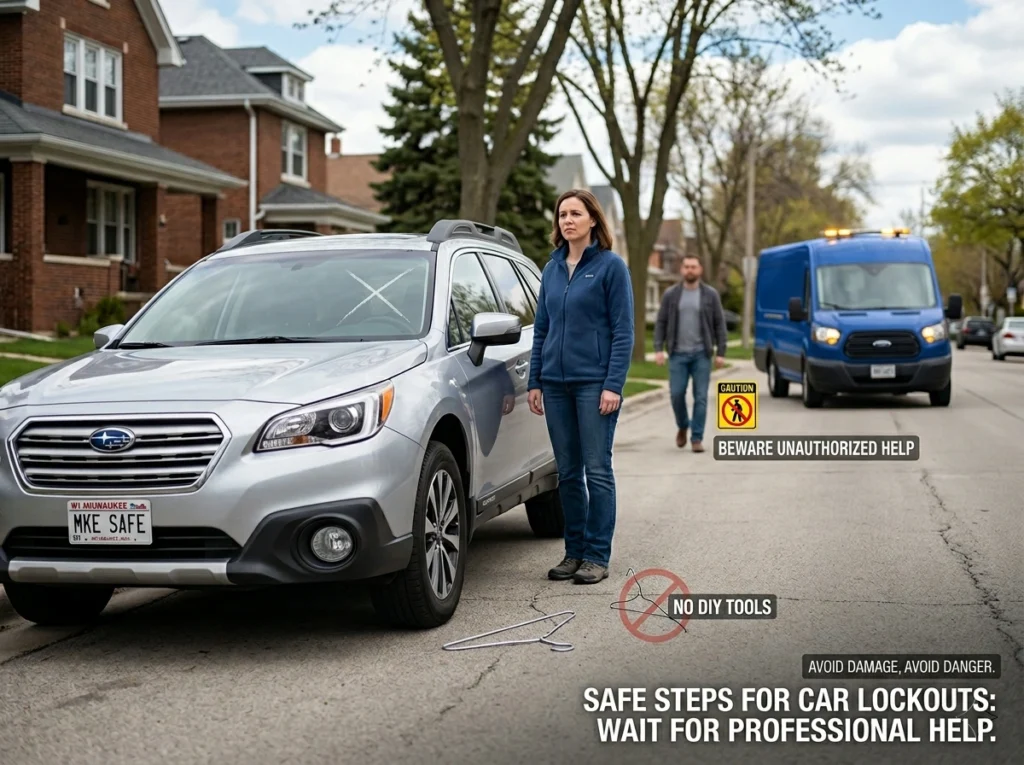 What NOT to Do When Locked Out of Your Car