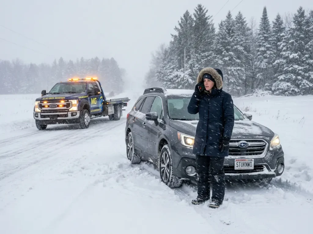 When to Call for Professional Snow Recovery Services