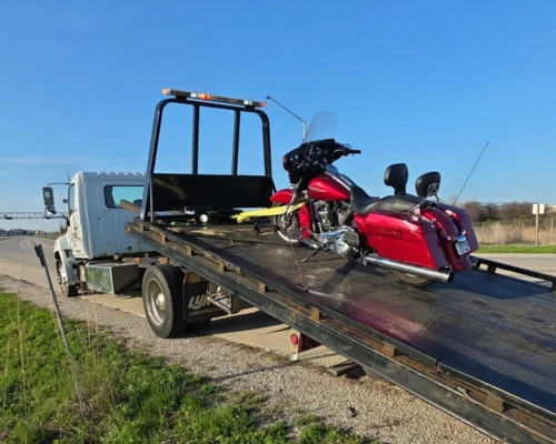 bike flatbed towing