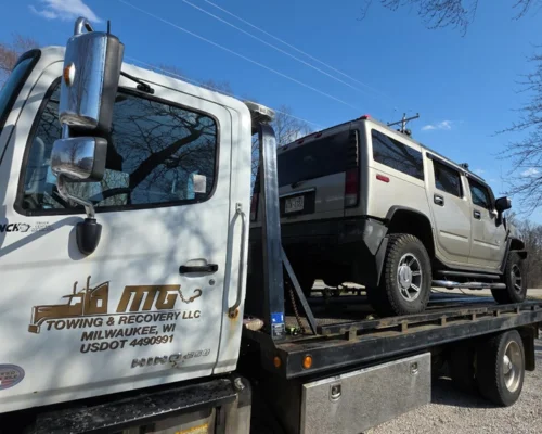 flatbed towing