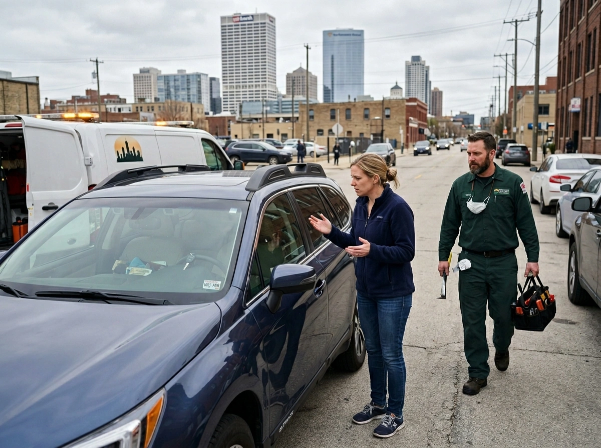 locked out of car Milwaukee