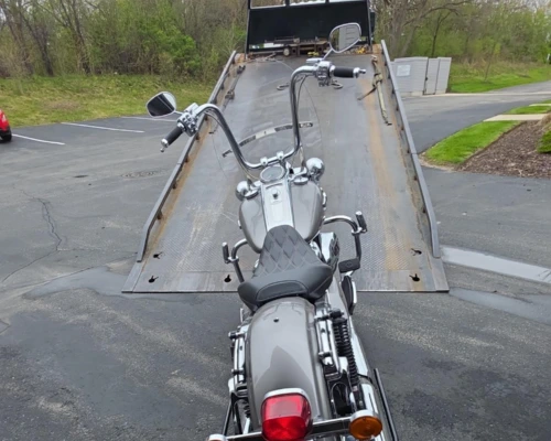 motorcycle towing