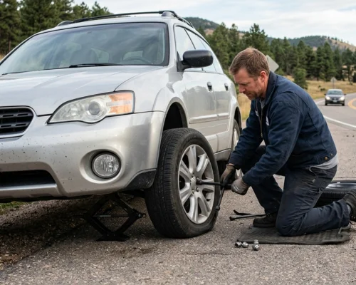 tire change