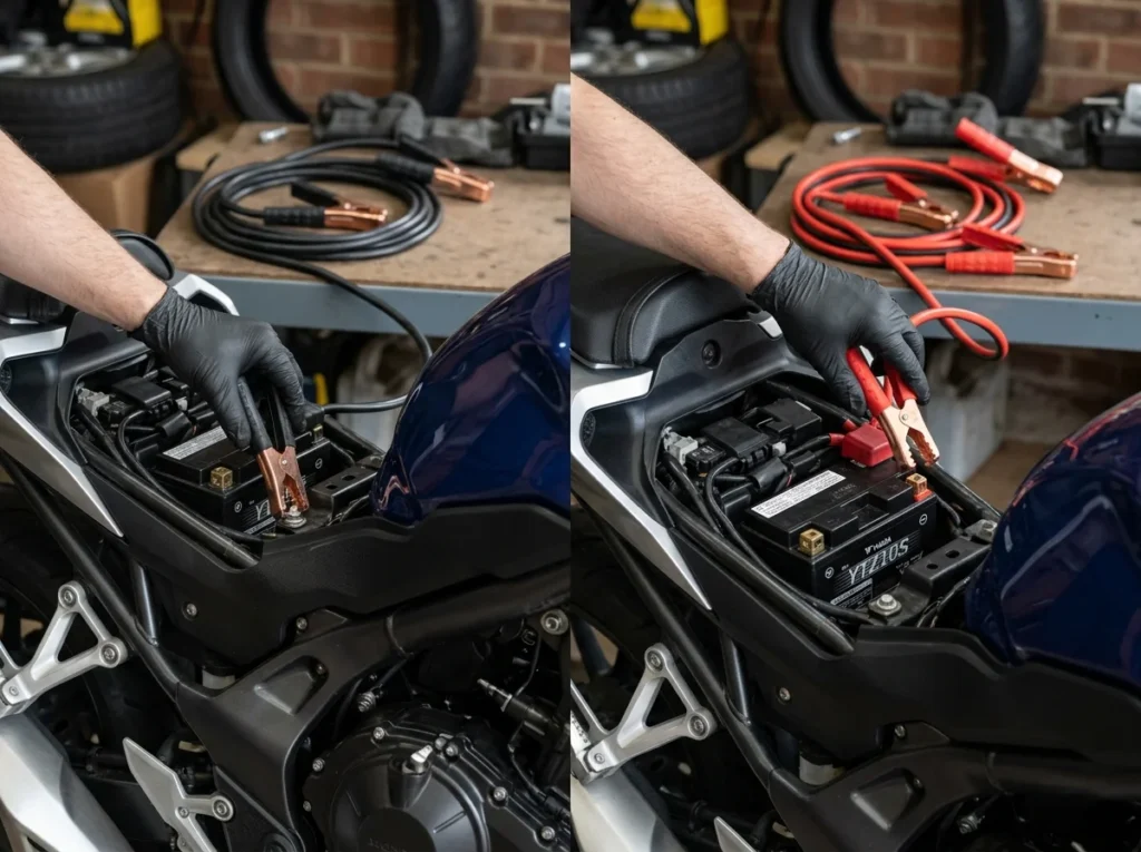 Disconnect the Cables in Reverse Order
