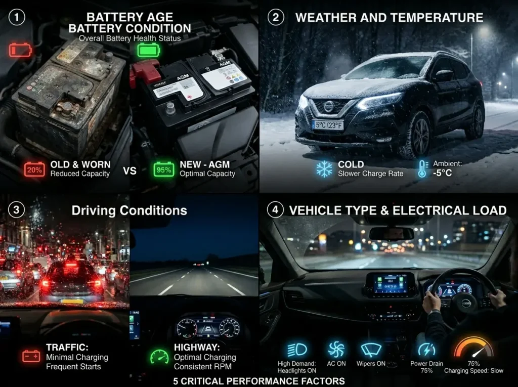 Factors That Affect Charging Time