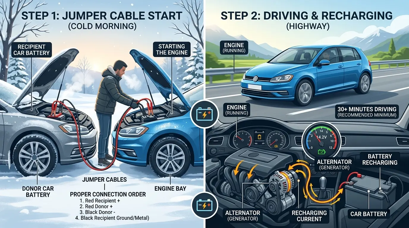 How Long Should You Drive After a Jump Start