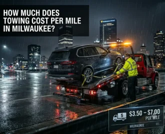How Much Does Towing Cost Per Mile in Milwaukee