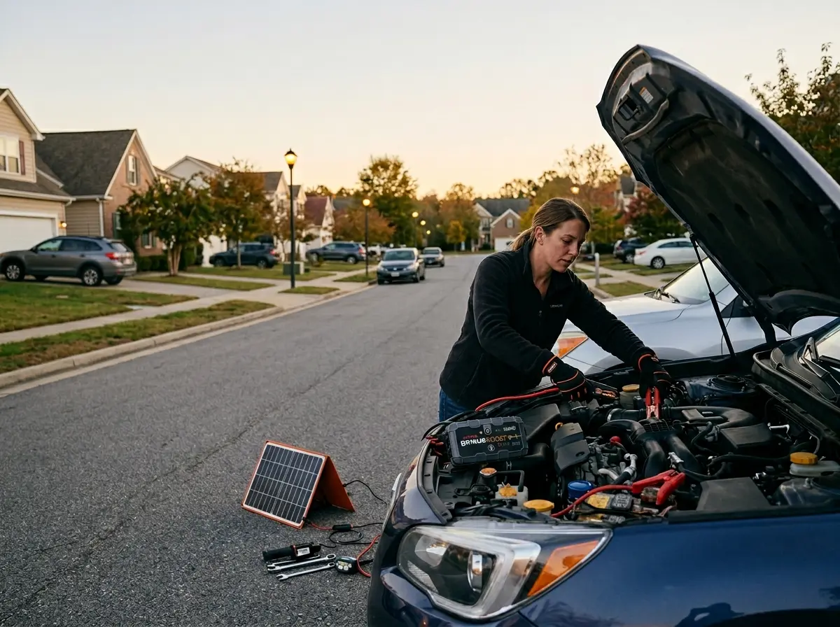 How to Charge a Car Battery Without a Charger