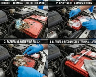 How to Clean Car Battery Terminals