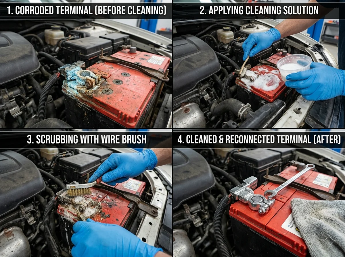 How to Clean Car Battery Terminals