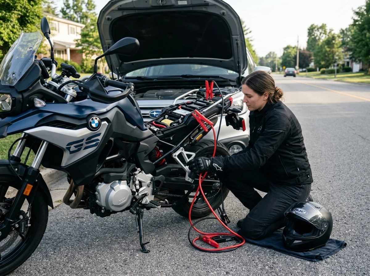 How to Jump Start a Motorcycle