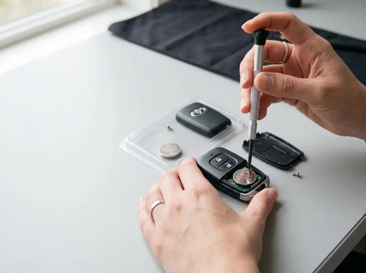 How to Replace a Car Key Battery
