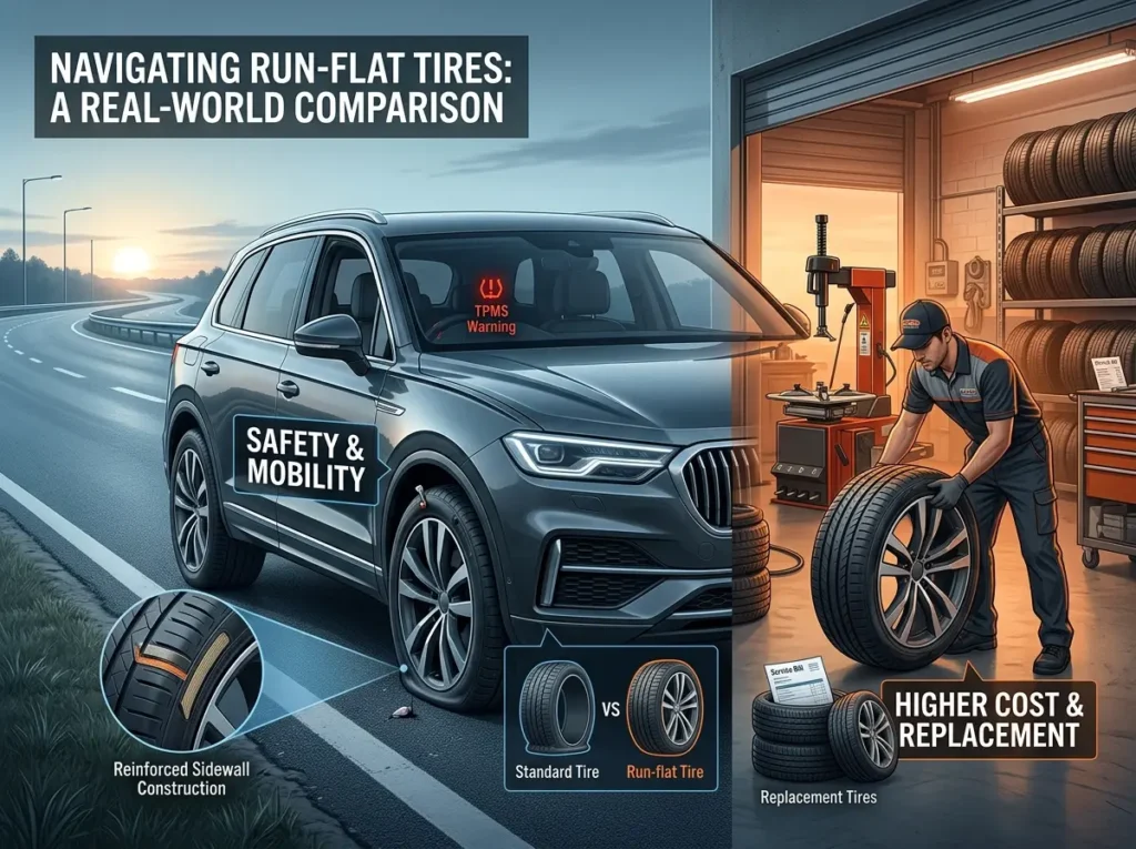 Pros and Cons of Run-Flat Tires