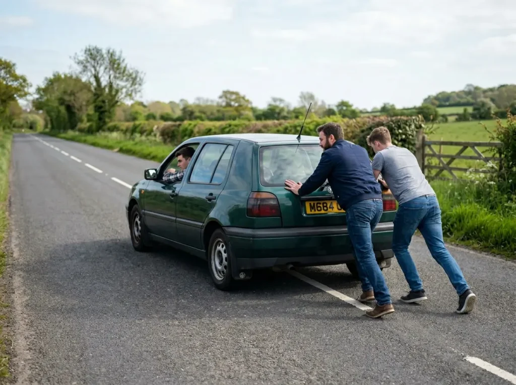 Push Start (Manual Transmission Only)