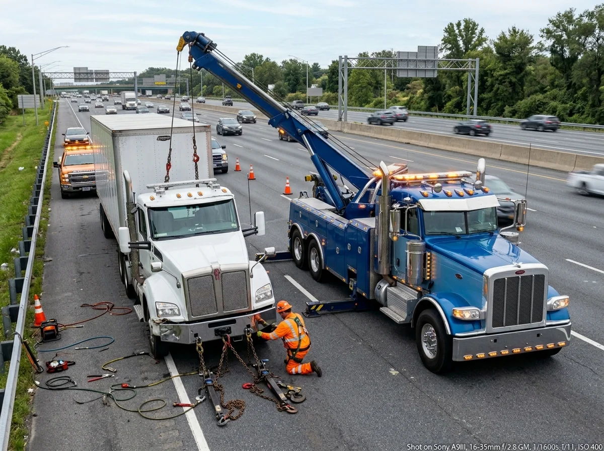 Semi Tow Truck