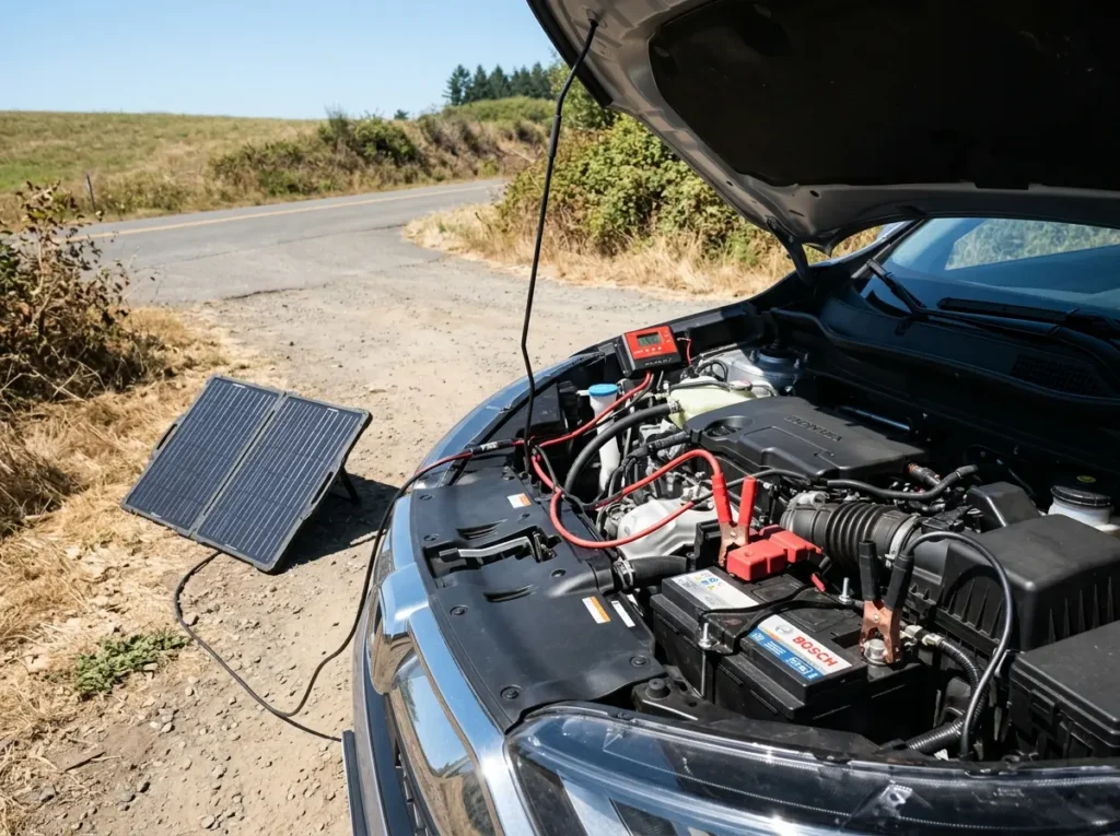 Solar Panel Charging