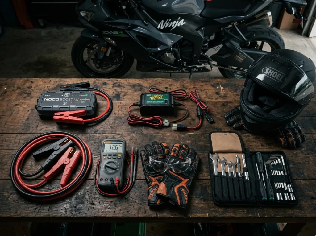 Tools Needed to Jump Start a Motorcycle