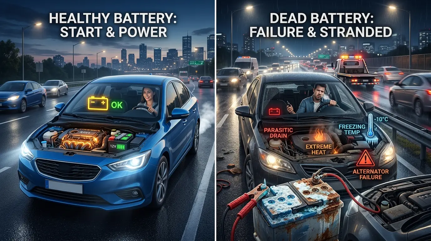 What Causes a Car Battery to Die