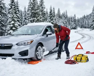 How to Get a Car Out of Snow