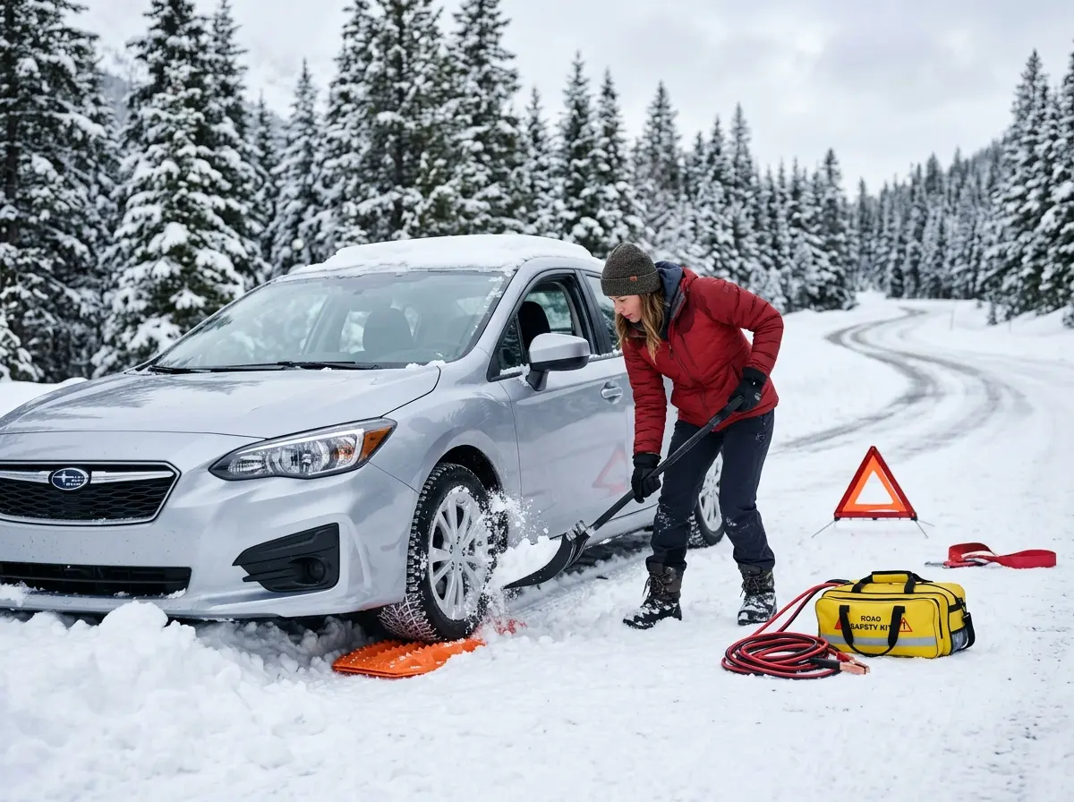 How to Get a Car Out of Snow