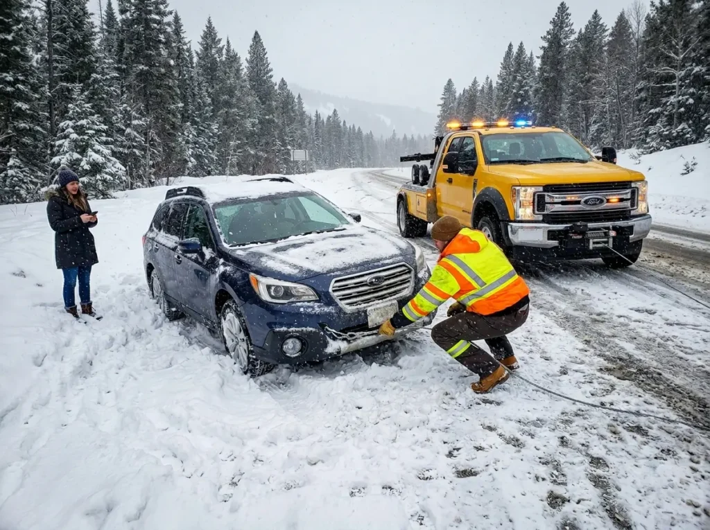 When to Call a Professional Tow Truck