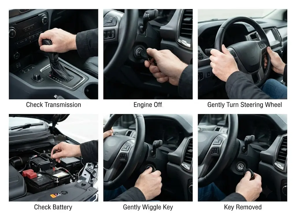 How to Remove a Stuck Car Key Safely