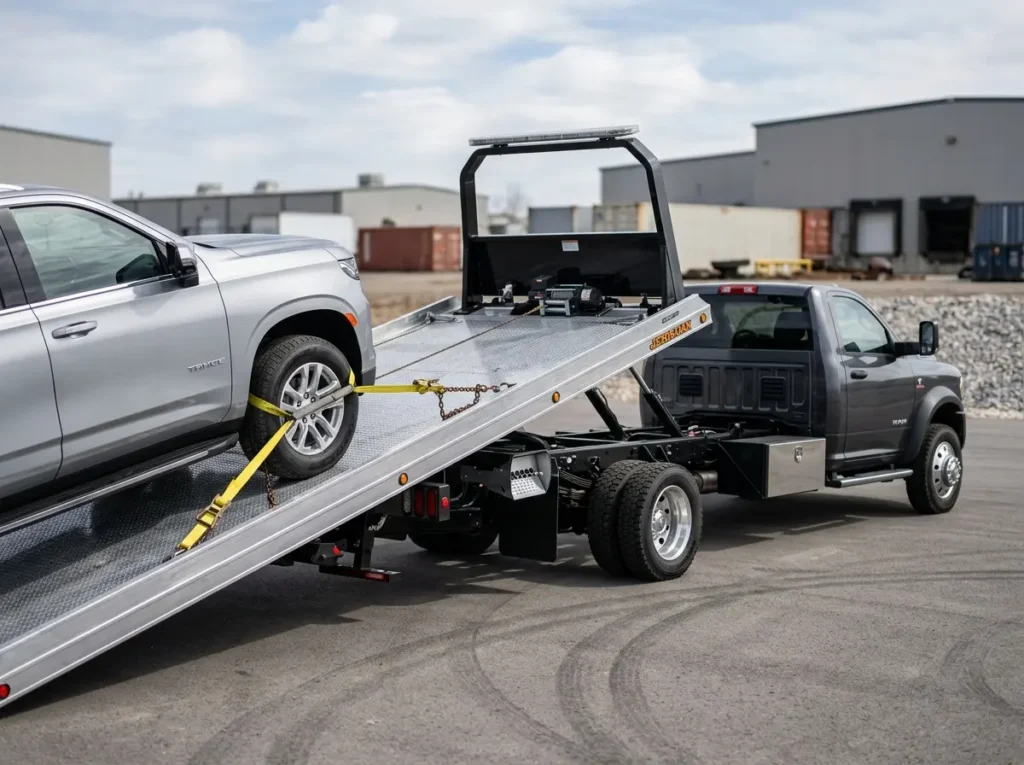 What Is a Flatbed Tow Truck