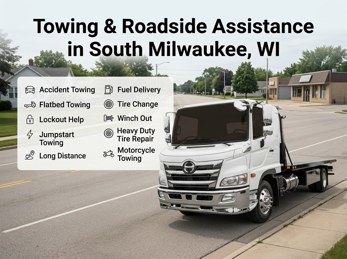 Towing & Roadside Assistance in South Milwaukee